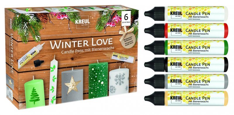 Kreul Stylos pour cire de bougie Sets