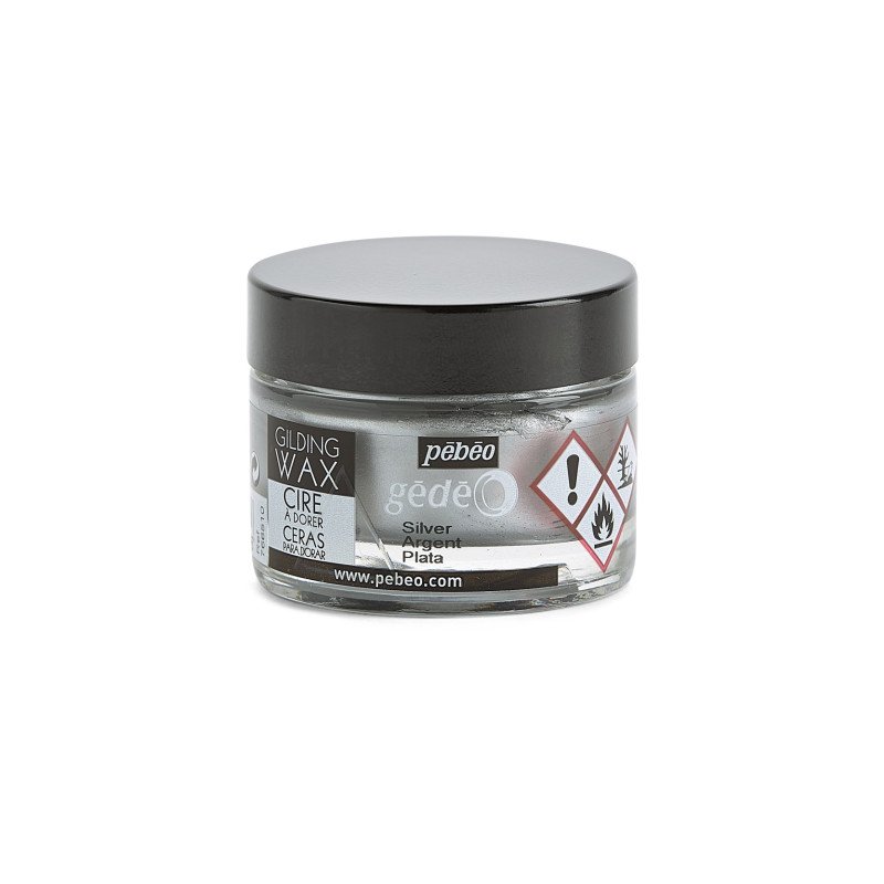 Pebeo Gedeo Gilding Wax 30 ml - Argent