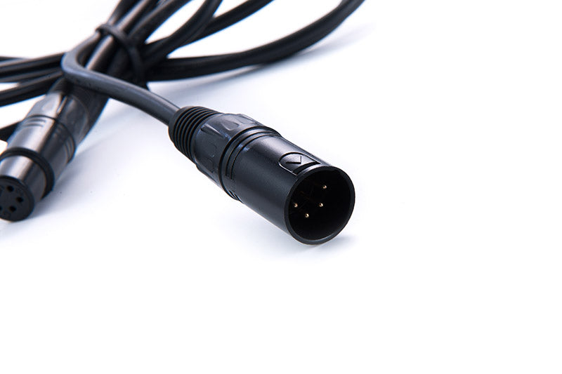 Rolux Câble de Connexion XLR Femelle 4 Broches avec Mâle 4 Broches RL-C7 — 3