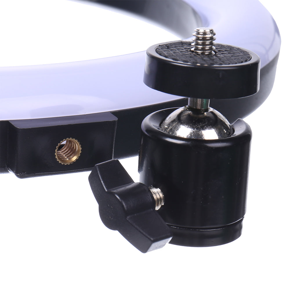 StudioKing LED Vlog Set SK-K190 avec lampe circulaire et support de microphone — 8