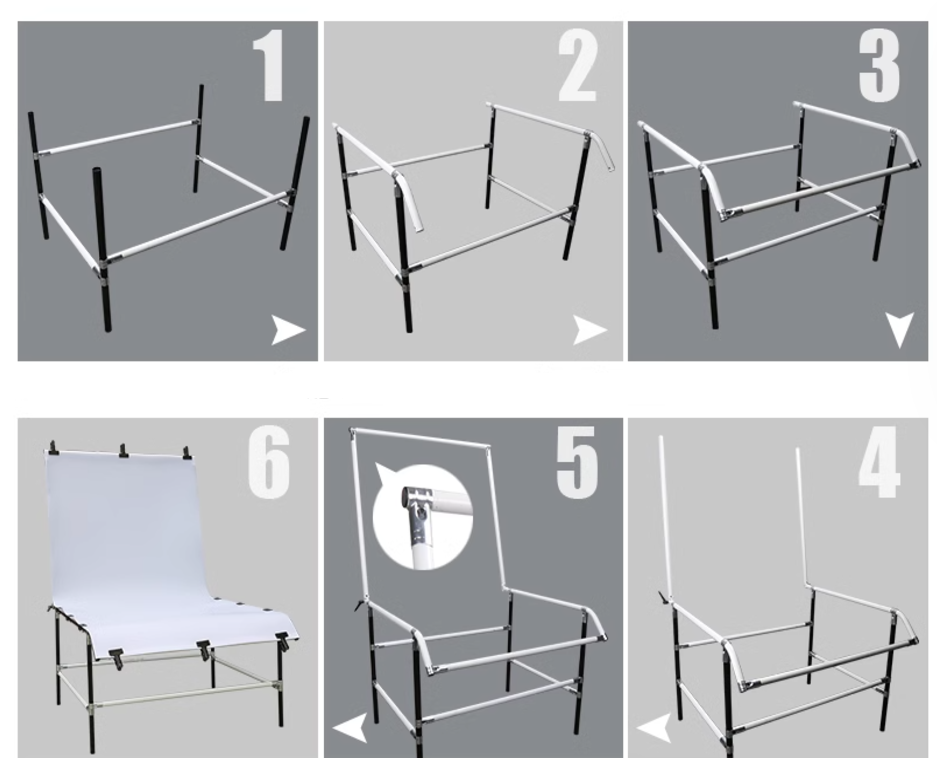StudioKing Opnametafel FST-13240 130x240 cm — 3