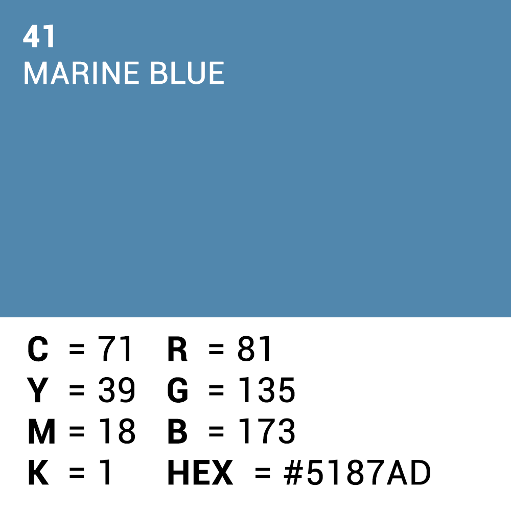 Superior Papier de fond 41 Marine Blue 1,35 x 11m — 5