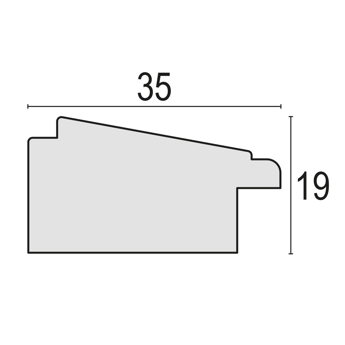 Zep cadre photo BE457 Todi White 13x18 cm — 3