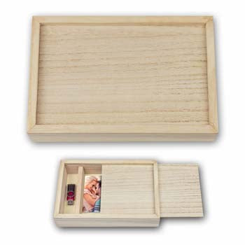 Zep cadre photo Boîte de Rangement Marron USB CX7568 pour Photo 15x20 cm — 3