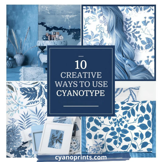 10 Idées Créatives pour Utiliser le Cyanotype – Inspiration Art, Décoration & Mode