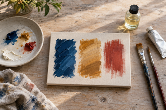 Débuter à la peinture à l’huile : couleurs, support, pinceaux et médium