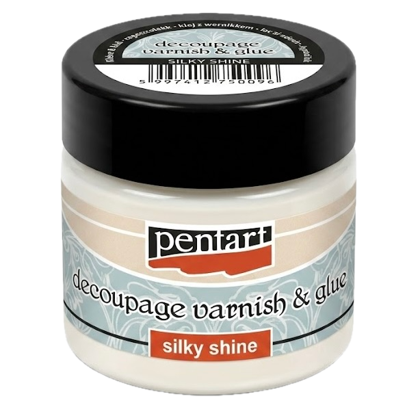 Pentart Decoupage Glue & Silky Varnish - 50 ml