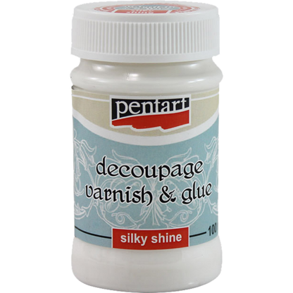 Pentart Decoupage Glue & Silky Varnish - 100 ml