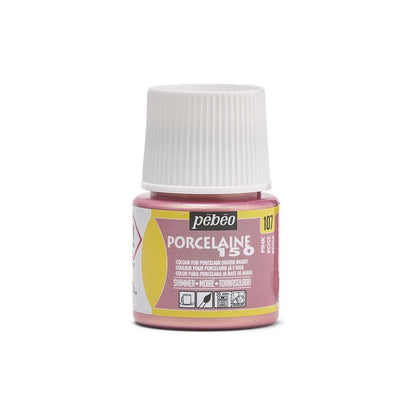Pebeo Porcelaine 150 Moire Peinture porcelaine 45 ml - 107 - Roze Moiré