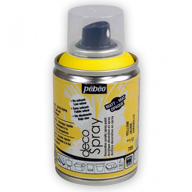 Pebeo Decospray Acryl Decoratieverf 100 ml - Jaune