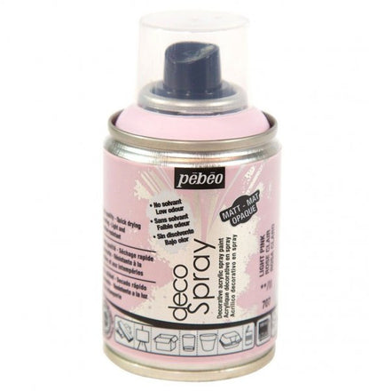 Pebeo Decospray Acryl Decoratieverf 100 ml - Lichtroze