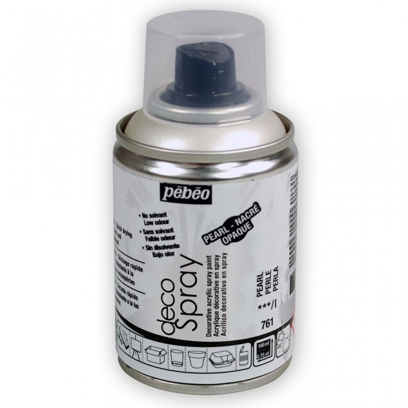 Pebeo Decospray Acryl Decoratieverf 100 ml - Pearl