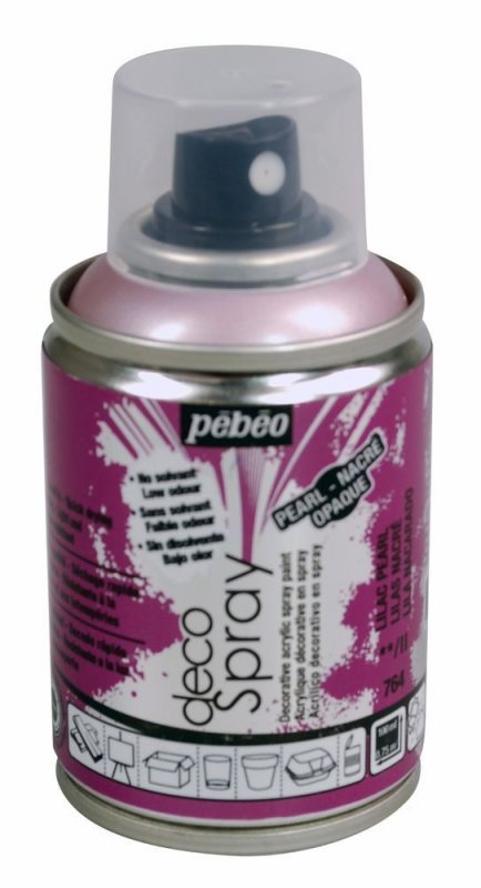 Pebeo Decospray Acryl Decoratieverf 100 ml - Paarlemoer lila