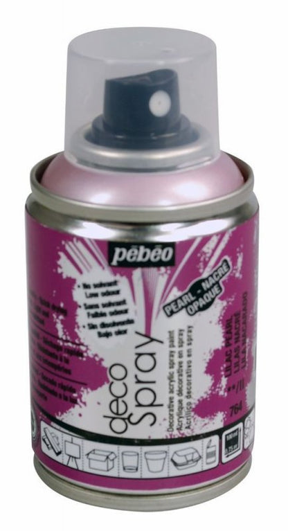 Pebeo Decospray Acryl Decoratieverf 100 ml - Paarlemoer lila