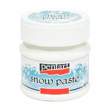 Pentart Snow Paste et Pâte neige - Snow Paste - 50 ml