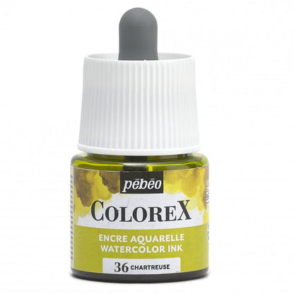 Pebeo Colorex Encre aquarelle 45 ml - 36 - Chartreuse