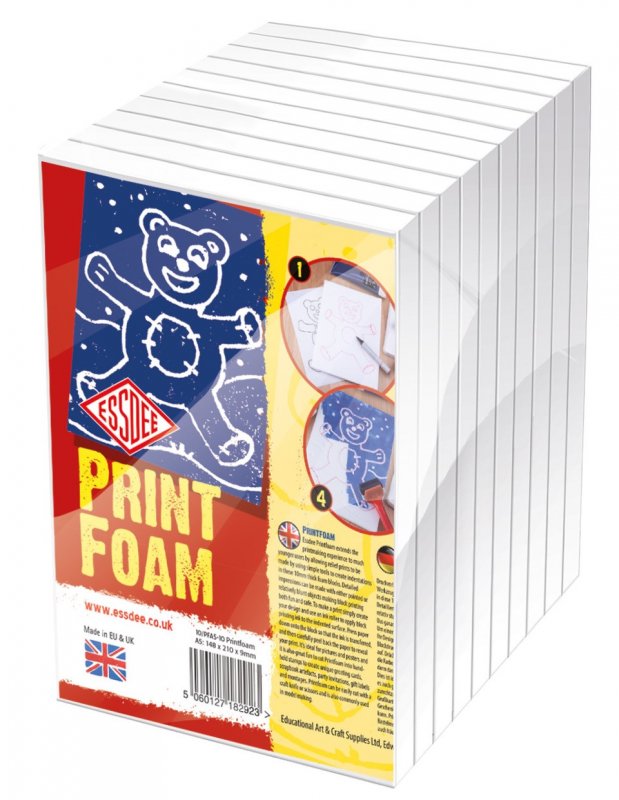Essdee PrintFoam Drukschuim - A5 - 10 pièces