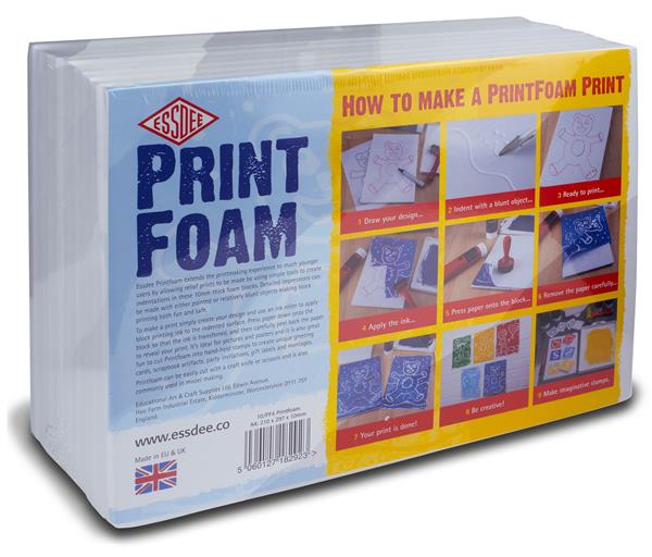 Essdee PrintFoam Drukschuim - A5 - 5 pièces