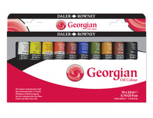 Daler-Rowney Georgian Oil Sets - Coffret découverte - 10 x 22 ml