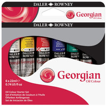 Daler-Rowney Georgian Oil Sets - Kit de démarrage - 6 x 22 ml