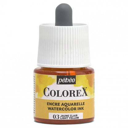 Pebeo Colorex Encre aquarelle 45 ml - 03 - Jaune clair