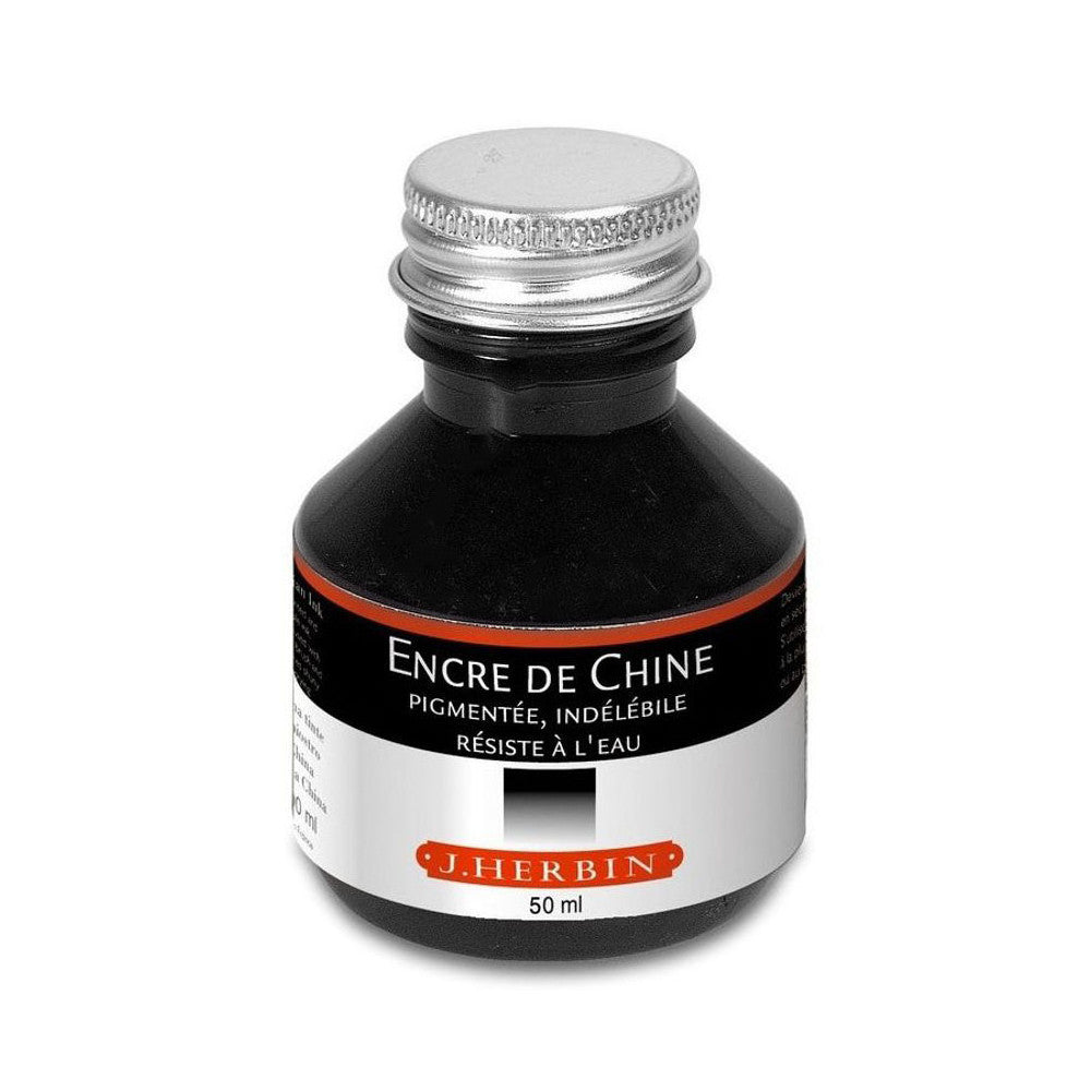 Herbin Encre de Chine noire - 50 ml