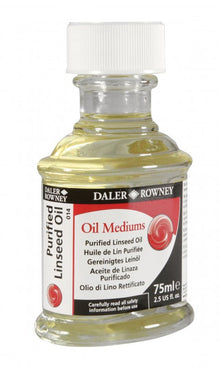 Daler-Rowney Huile de lin raffinée 75 ml.