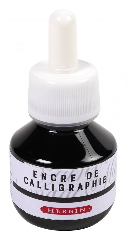 Herbin Calligraphic Ink 50 ml - Noir