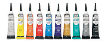 Pebeo Vitrea 160 Glanzende Reliëfomlijningen Assortiment 10 x 20 ml.