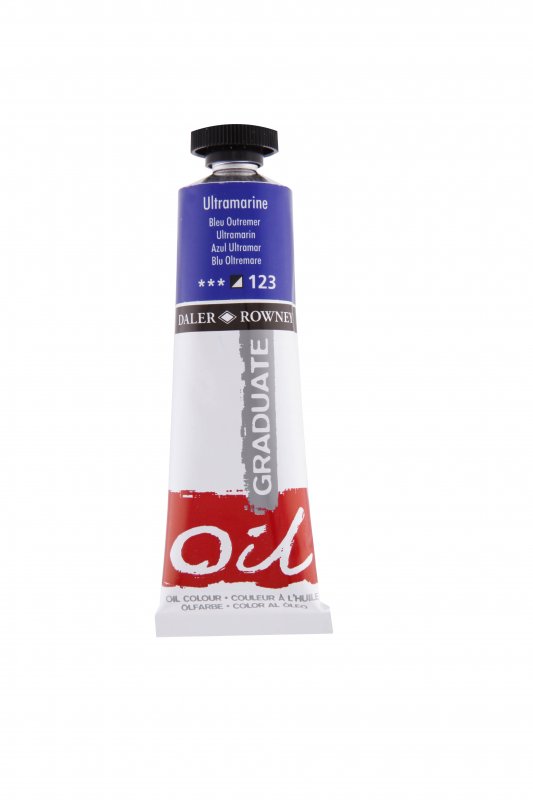 Daler-Rowney Graduate Peinture à l'huile 38 ml - Ultramarijn