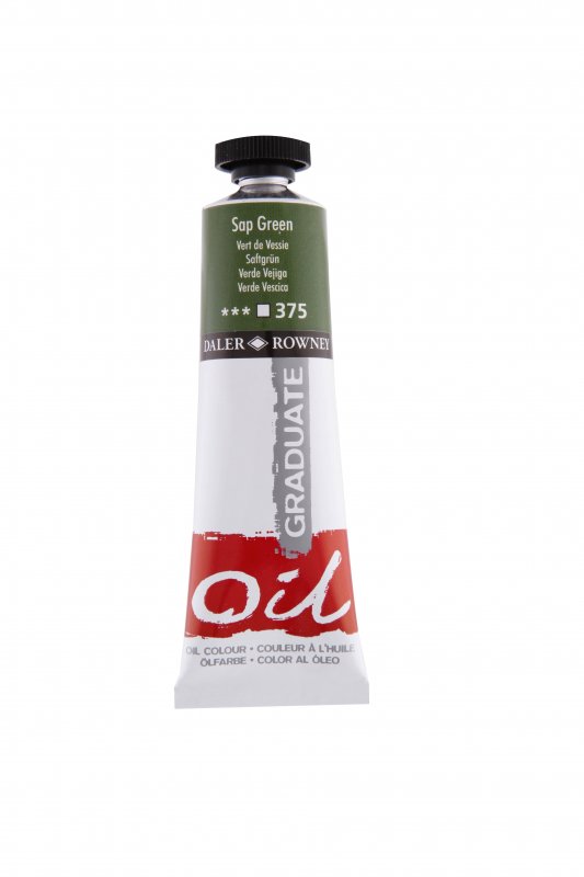 Daler-Rowney Graduate Peinture à l'huile 38 ml - Vert de vessie