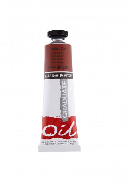 Daler-Rowney Graduate Peinture à l'huile 38 ml - Rouge de Venise