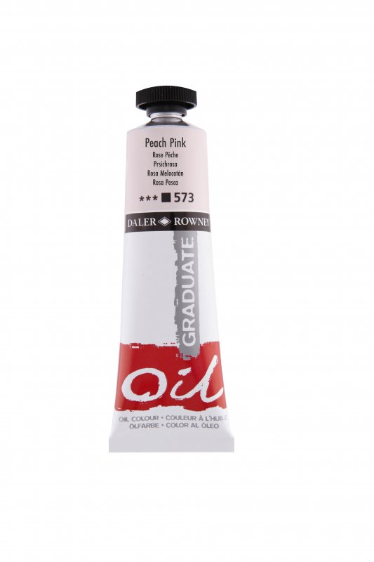 Daler-Rowney Graduate Peinture à l'huile 38 ml - 573 - Portret Roze