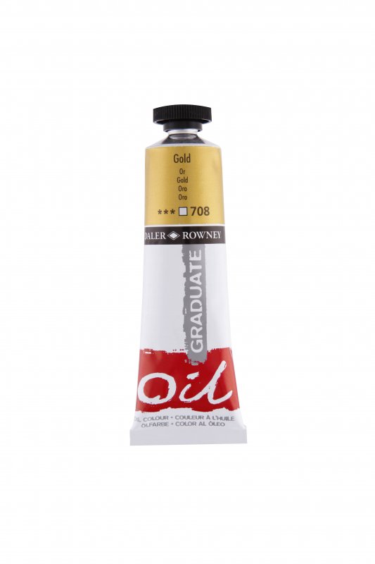 Daler-Rowney Graduate Peinture à l'huile 38 ml - Or