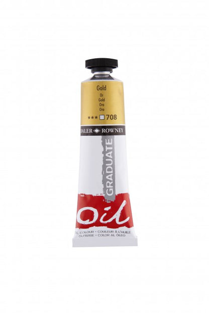 Daler-Rowney Graduate Peinture à l'huile 38 ml - Or