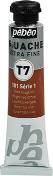 Pebeo Extra-Fijne Gouache T7 20 ml - Ocre rouge vif