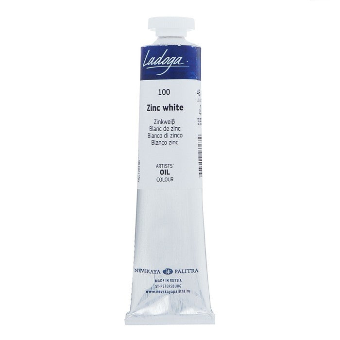 Ladoga Oil Paint 46 ml - Zinc White