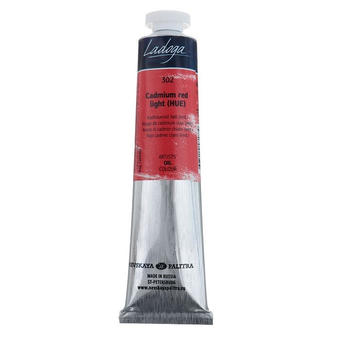 Ladoga Oil Paint 46 ml - Rouge de cadmium clair (imitation)