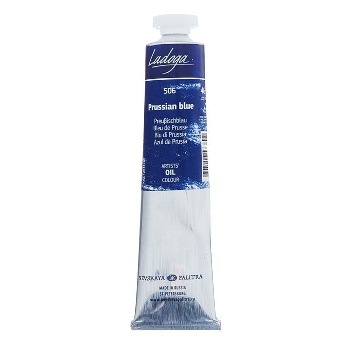 Ladoga Oil Paint 46 ml - Prussian Blue