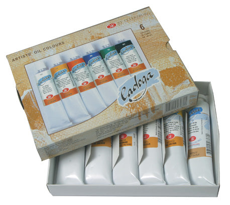 Ladoga Oil Paint Sets - 6 x 46 ml