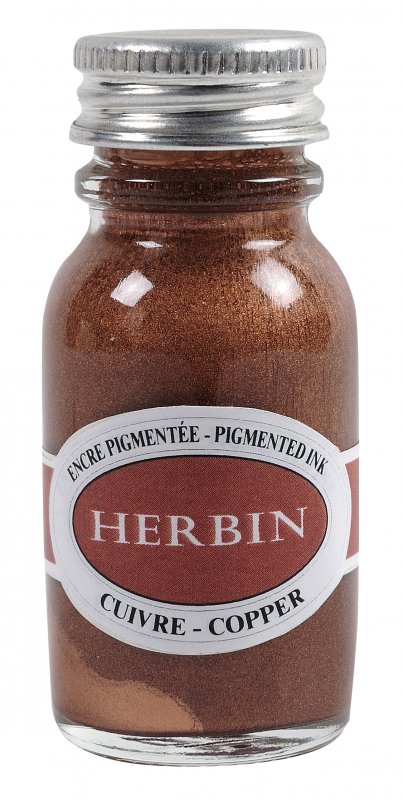 Herbin Pigmented Ink 15 ml - Copper