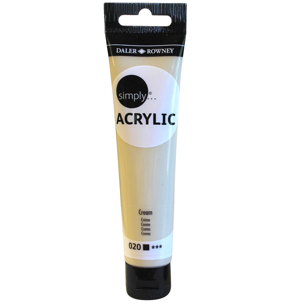 Daler-Rowney Simply Acrylic 75 ml - Cream