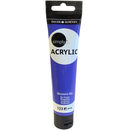 Daler-Rowney Simply Acrylic 75 ml - Ultramarine
