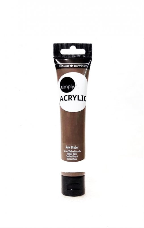 Daler-Rowney Simply Acrylic 75 ml - Raw Umber