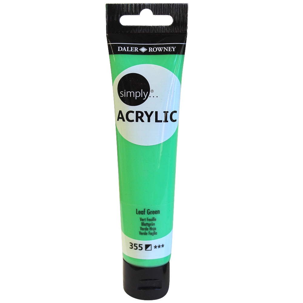 Daler-Rowney Simply Acrylic 75 ml - Leaf Green