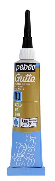 Pebeo Gutta Silk Outliner 20 ml - 03 - Or nacré