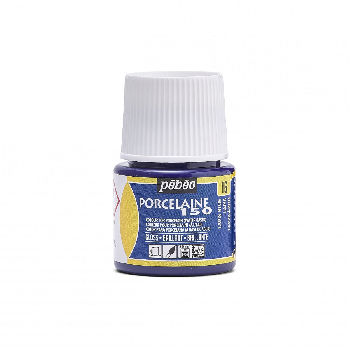 Pebeo Porcelaine 150 Peinture porcelaine 45 ml - 16 - Lapis-Lazuli