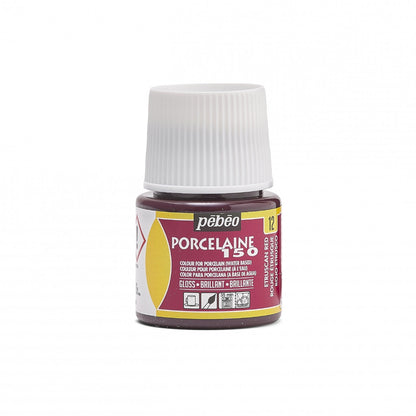 Pebeo Porcelaine 150 Peinture porcelaine 45 ml - 12 - Rouge Etrusque