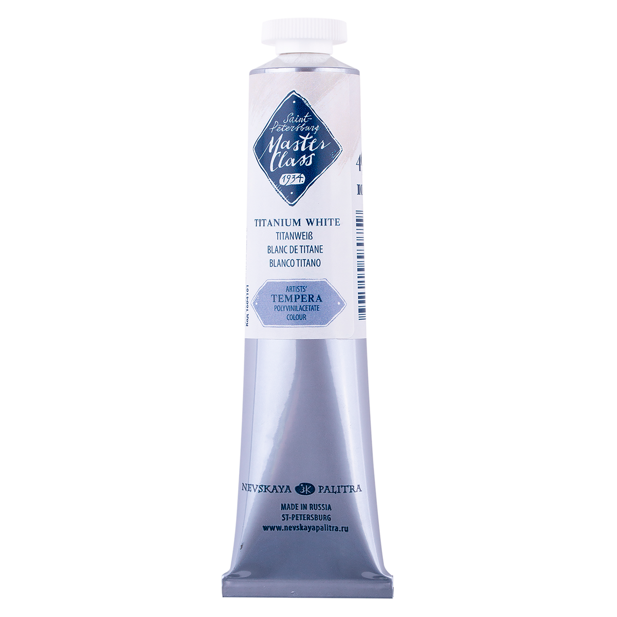 Master Class Tempera Paint 46 ml - Titanium White