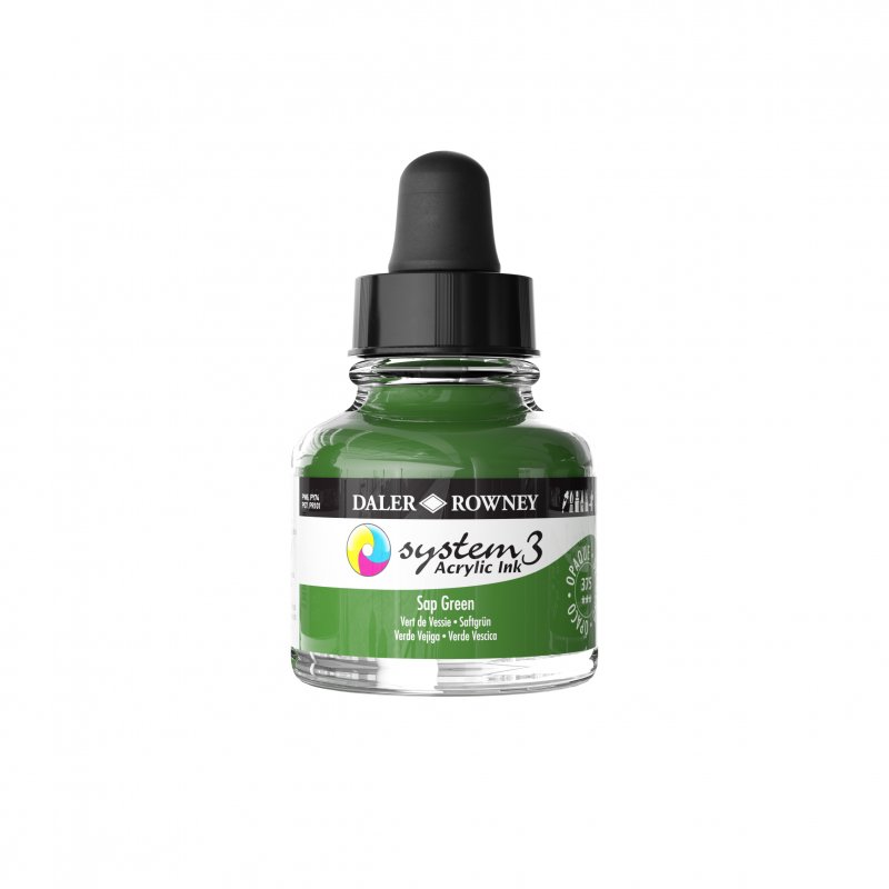 Daler-Rowney System3 Acrylic Ink 29.5 ml - Sap Green